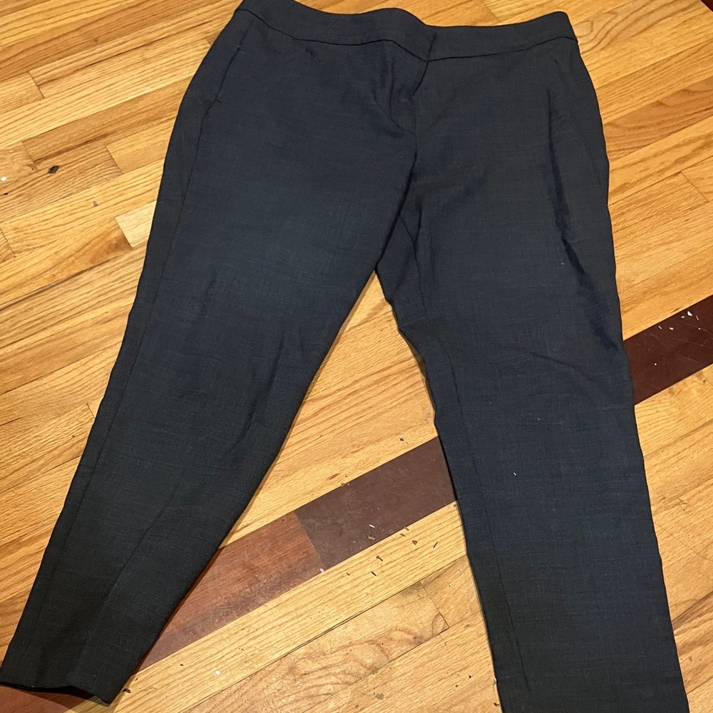 LOFT Men's Dark Gray Dress Pants
